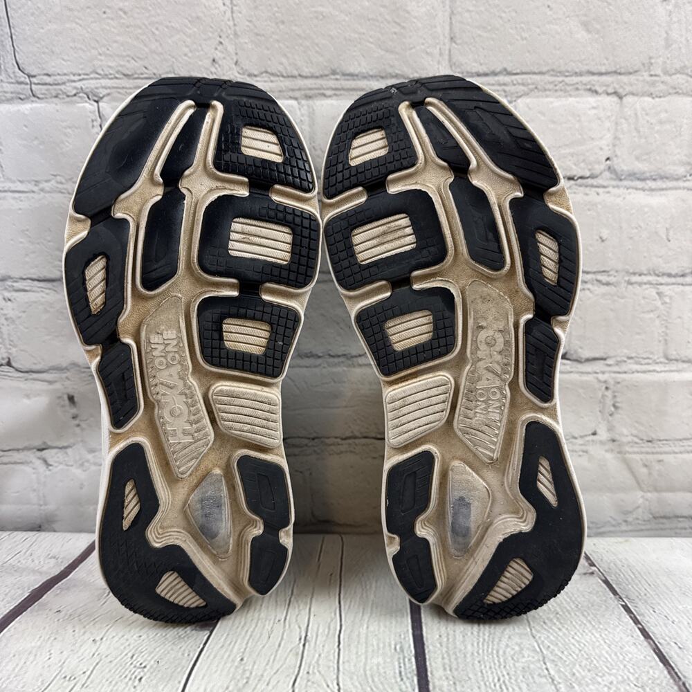 Mens Size 7 Hoka One One‎ Bondi 7 Wild Dove Grey Bondi 7 1110518WDDS - Picture 10 of 12